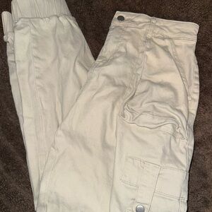 Fashion Nova Tan beige Cargo pants